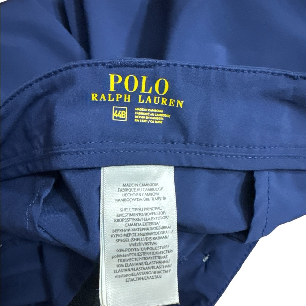 Polo Ralph Lauren Men’s Navy Blue Stretch Shorts Size 44B Casual Comfy Classic - Picture 9 of 9